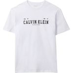 Calvin Klein Jeans Beyaz Erkek Standart Fit Baskılı T-Shirt LV14RE817GYAA Beyaz T-Shirt