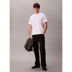Calvin Klein Jeans Bisiklet Yaka Baskılı Beyaz Erkek T-Shirt LV04RD807GYAA Ss 20S Tc Ck Stack gr - M
