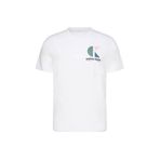 Calvin Klein Jeans Bisiklet Yaka Baskılı T-Shirt, S, LV04RC843G.YAA, beyaz, Erkek