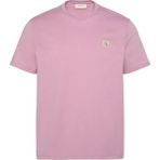 Calvin Klein Jeans Bisiklet Yaka Düz Pembe Erkek T-Shirt LV04RC272GF5I Pembe T-Shirt - XL