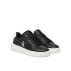 Calvin Klein Jeans CHUNKY CUPSOLE MONO LTH WN Kadın Siyah Sneaker YW0YW01872-0GM