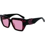 Calvin Klein Jeans CKJ 23608S 234 54 Kadın Cat Eye Pembe Kemik Güneş Gözlüğü