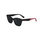 Calvin Klein Jeans CKJ 24303S 001 47 Oval Siyah Kemik Çocuk Güneş Gözlüğü