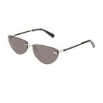 Calvin Klein Jeans CKJ 25208S 043 63 Kadın Cat Eye Gümüş Metal Güneş Gözlüğü