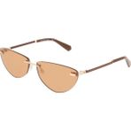 Calvin Klein Jeans Ckj 25208S 721 63 Kadın Cat Eye Gold Metal Güneş Gözlüğü - Altın