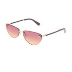 Calvin Klein Jeans CKJ 25208S 727 63 Kadın Cat Eye Degrade Gold Metal Güneş Gözlüğü
