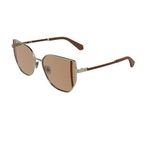 Calvin Klein Jeans CKJ 25209S 718 57 Kadın Kelebek Gold Metal Güneş Gözlüğü