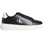 Calvin Klein Jeans Erkek CHUNKY CUPSOLE MONO LTH Spor Ayakkabı Black/Bright White 43
