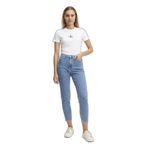 Calvin Klein Jeans Erkek İnce Konik Pantolon, Kot Işık, 33W / 32L