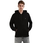 Calvin Klein Jeans Fermuarlı Yaka Siyah Erkek Sweatshırt J30J326858BEH WOVEN LABEL ZIP THRUH