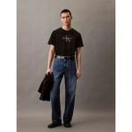 Calvin Klein Jeans Graphic Tees Erkek Siyah T-Shirt LV04RB862G-UB1 - XL