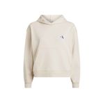 Calvin Klein Jeans J20J222732ABJ Kapüşon Yaka Bej Kadın Sweatshirt