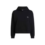 Calvin Klein Jeans J20J222732BEH Kapüşon Yaka Siyah Kadın Sweatshirt