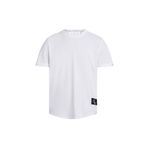 Calvin Klein Jeans J30J323482YAF Düz Beyaz Erkek T-Shirt