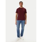 Calvin Klein Jeans Mavi Erkek Straight Yıkamalı Denim Pantolon LV04RF949GEFD Mavi Denim Pantolon - 32 - 32