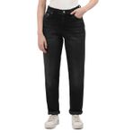 Calvin Klein Jeans MOM Kadın Kot Pantolon, İndigo, 27W / 30L