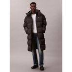 Calvin Klein Jeans Siyah Erkek Mont LV04RD518GUB1 Ls Long Length Hooded