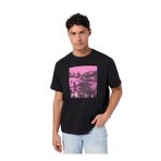 Calvin Klein Jeans T-Shirt Çiçek Baskılı, M, 5003340269, Siyah, Erkek