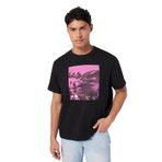 Calvin Klein Jeans T-Shirt Çiçek Baskılı, S, 5003340269, Siyah, Erkek
