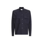 Calvin Klein K10K109920BEH Siyah Oversize Düğmeli Yaka Erkek Gömlek