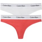 Calvin Klein Kadın 2'Li Tanga Seti,Çok Renkli L