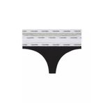 Calvin Klein Kadın 3PK Tanga Black/White/Grey Heather XL