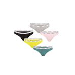 Calvin Klein Kadın 5 Li Tanga Qd5221E-Wad