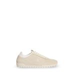 Calvin Klein Kadın Bej Klasik Sneaker 38 Numara LOW PROFILE RUNNER MG SUE Modeli