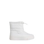 Calvin Klein Kadın Beyaz Trekking Ve Outdoor Bot 36 Numara VULC FLATF SNOWBOOT NYLON Modeli