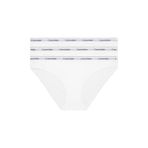 Calvin Klein Kadın BIKINI 3PK Bikini White/White/White XS