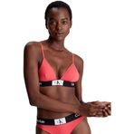 Calvin Klein Kadın bikini altı spor, Pembe (Calypso Coral), XS