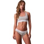 Calvin Klein Kadın Bikini Grey Heather XS