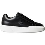 Calvin Klein Kadın CHUNKY CUPSOLE LACEUP LTH Spor Ayakkabı Black/Bright White 36