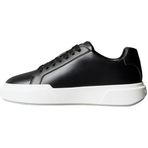 Calvin Klein Kadın CHUNKY CUPSOLE LACEUP LTH Spor Ayakkabı Black/Bright White 37