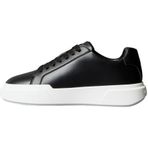 Calvin Klein Kadın CHUNKY CUPSOLE LACEUP LTH Spor Ayakkabı Black/Bright White 38