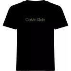 Calvin Klein Kadın Ck Yazı Detay Kısa Kol Bisiklet Yaka Siyah T-Shirt LV047E821G-UB1 - XS