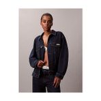Calvin Klein Kadın Classic Trucker Denim Ceket - XS - Mavi