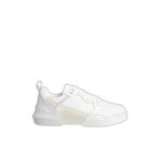 Calvin Klein Kadın Deri Sneaker, Krem, 40, YW0YW01306PSX