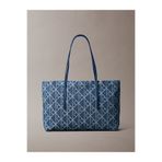 Calvin Klein Kadın Emblem Aop Denim Tote Çanta