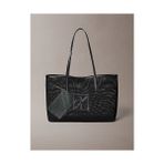 Calvin Klein Kadın Emblem Mesh Tote Çanta - Siyah - Standart