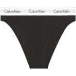 Calvin Klein Kadın High Leg Tanga Black XL