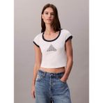Calvın Kleın Kadın Krem T-Shirt LV047C258G Yas - XL