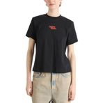 Calvin Klein Kadın Logo Detaylı Siyah Kısa Kollu T-shirt