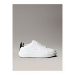 Calvin Klein Kadın Marka Logolu Kalın Tabanlı Elastık Bağcıklı Günlük Kullanıma Uygun Beyaz Sneaker