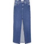 Calvin Klein Kadın Mavi Etek - 1A4-Mavi - 27