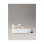 Calvin Klein Kadın Platform Detaylı Lace Up Sneaker - Bej - 37