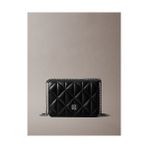 Calvin Klein Kadın Quilted Mini Zincir Detaylı Cüzdan - Siyah