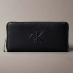 Calvin Klein Kadın Siyah Cüzdan Lv04k1005g-ub1 Siyah