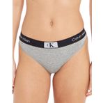 Calvin Klein Kadın string tanga, Gri (Grey Heather), S