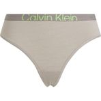 Calvin Klein Kadın string tanga, Gri (uydu/yeşil flaş), L